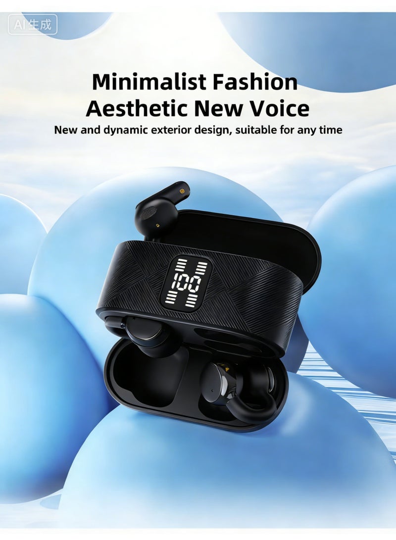 NexusTek oth, Dual Device SimultaneWireless Bluetooth Earbuds (4 Pcs) - In-Ear & Clip-On Dual Mode, Bluetoous Connection, Couples Sharing, for Android and iPhone - Image 3